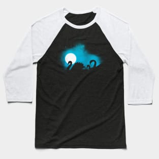 Swans in the mist Baseball T-Shirt